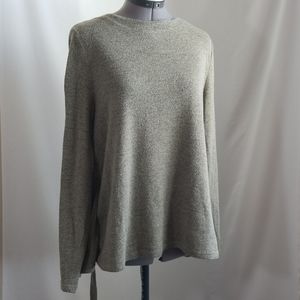 Doe & Rae Women's M Sage Green Tunic Sweater